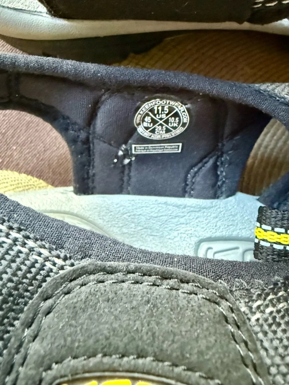 KEEN men’s sandals size 11 1/2. - Picture 4 of 4
